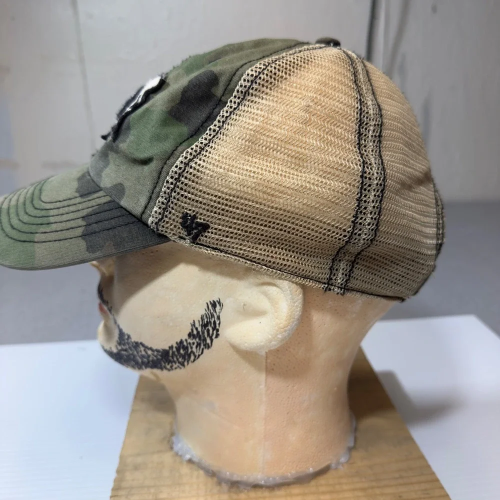 Mississippi‎ State Bulldogs 47 Brand Camo Trucker Hat Adjustable Mesh Cap MSU